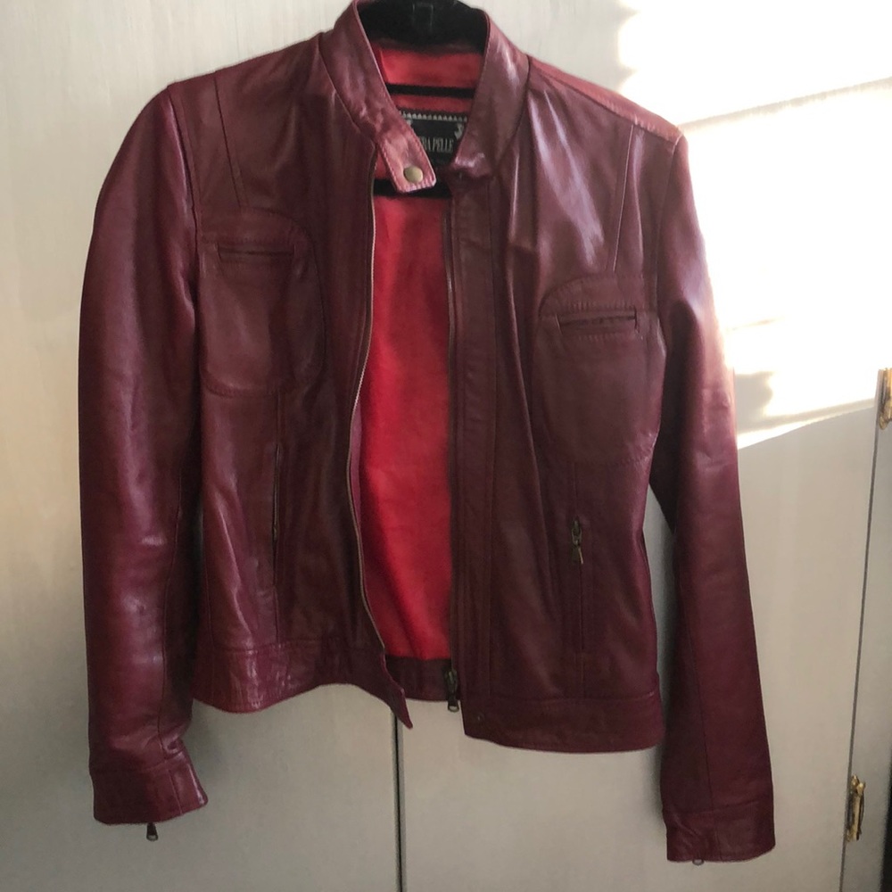 Authentic Leather Jacket from Florence